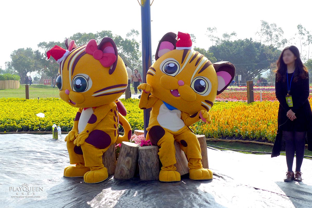 2016臺中國際花毯節，后里花田綠廊