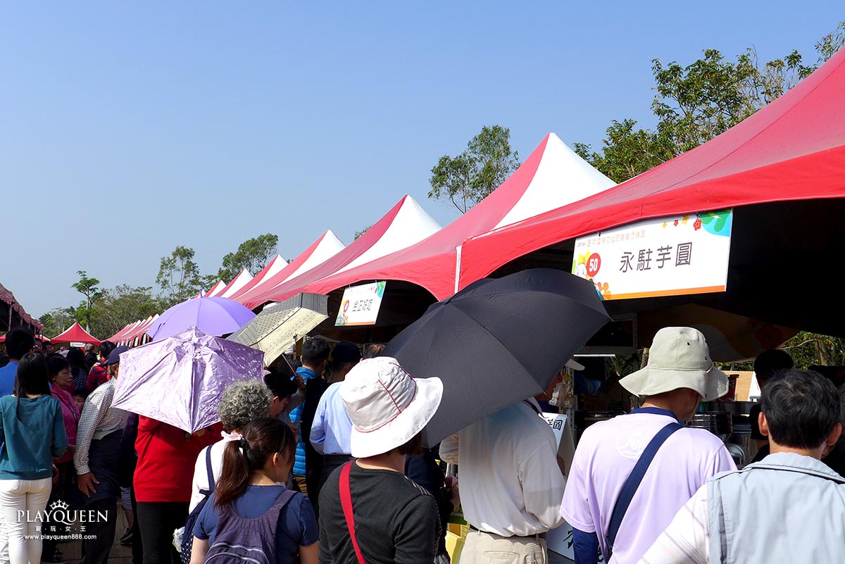 2016臺中國際花毯節，后里花田綠廊