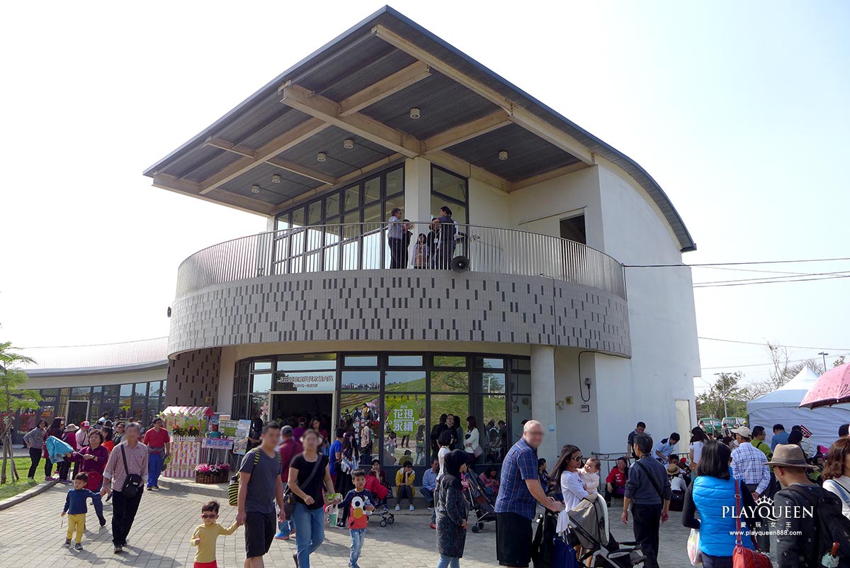 2016臺中國際花毯節，后里花田綠廊