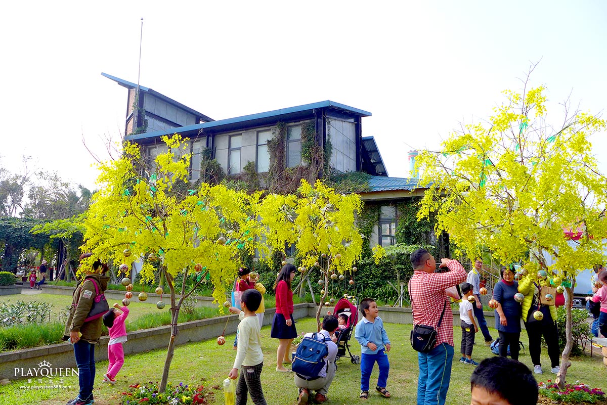 2016臺中國際花毯節，后里花田綠廊