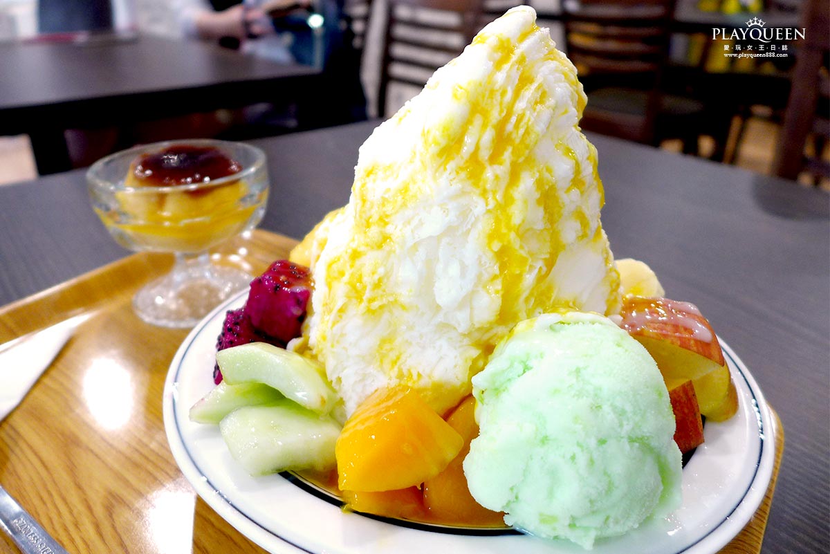 招牌剛好牛奶雪花冰