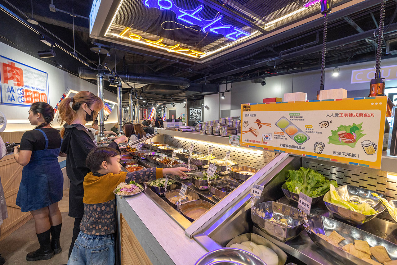 肉夯夯韓式燒肉吃到飽｜台中吃到飽推薦｜台中火車站美食推薦