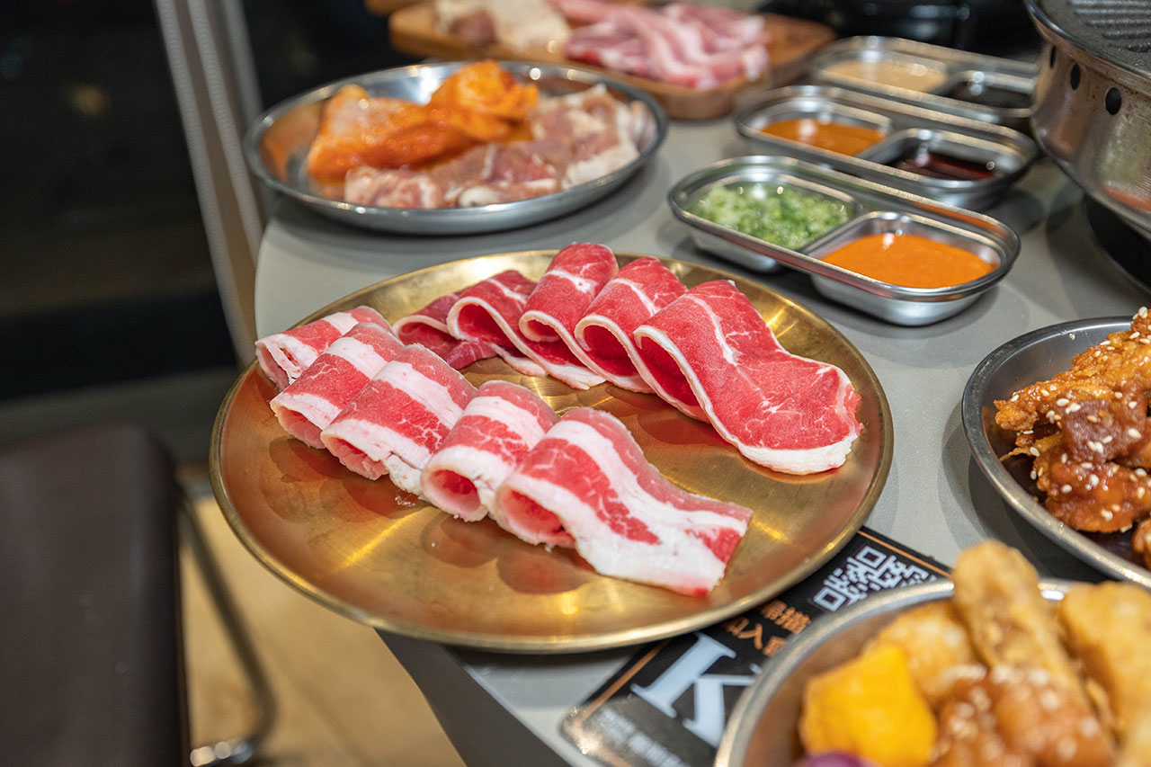 肉夯夯韓式燒肉吃到飽｜台中吃到飽推薦｜台中火車站美食推薦