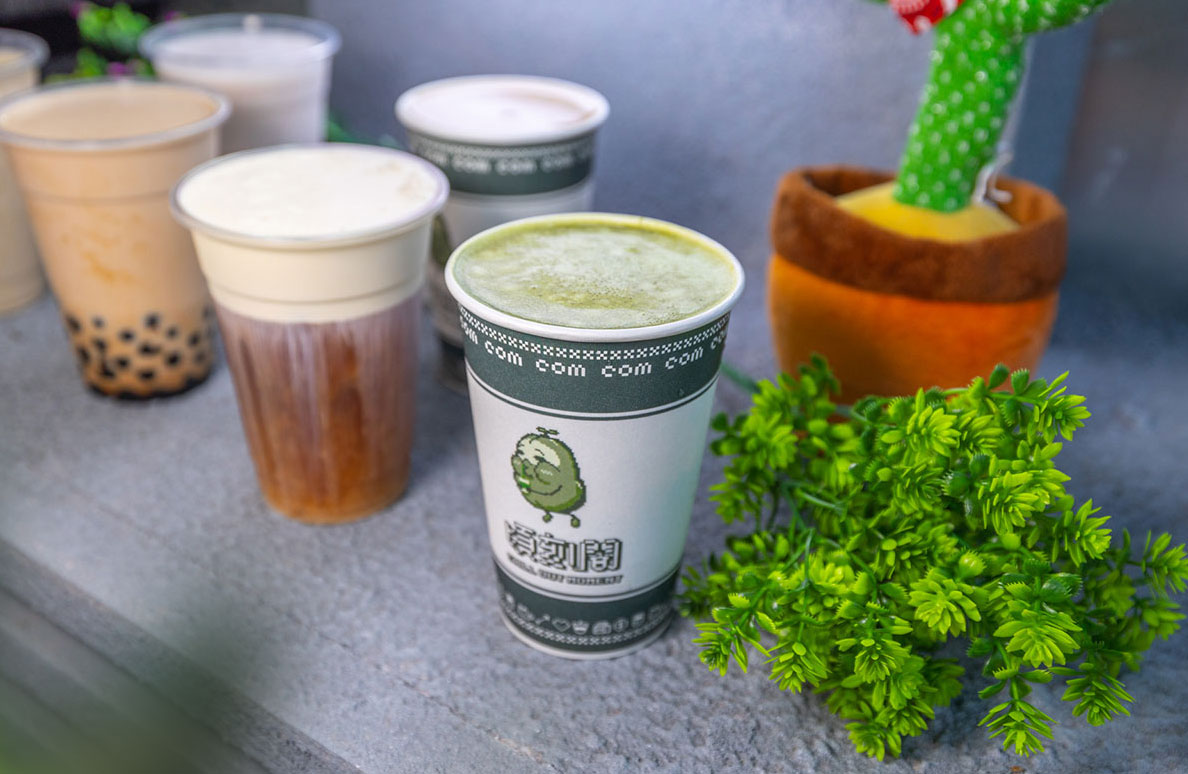 頃刻間綠豆沙牛奶專賣店