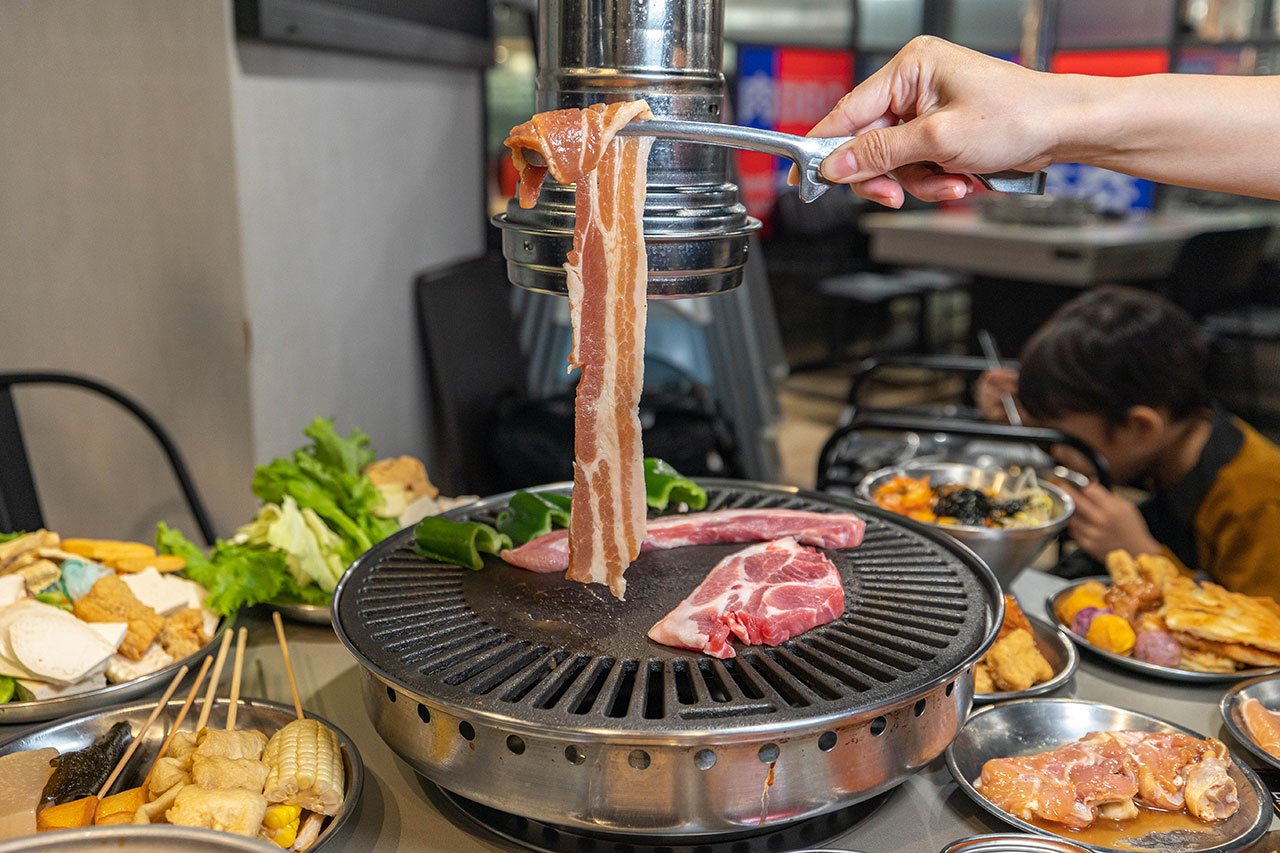 肉夯夯韓式燒肉吃到飽｜台中吃到飽推薦｜台中火車站美食推薦
