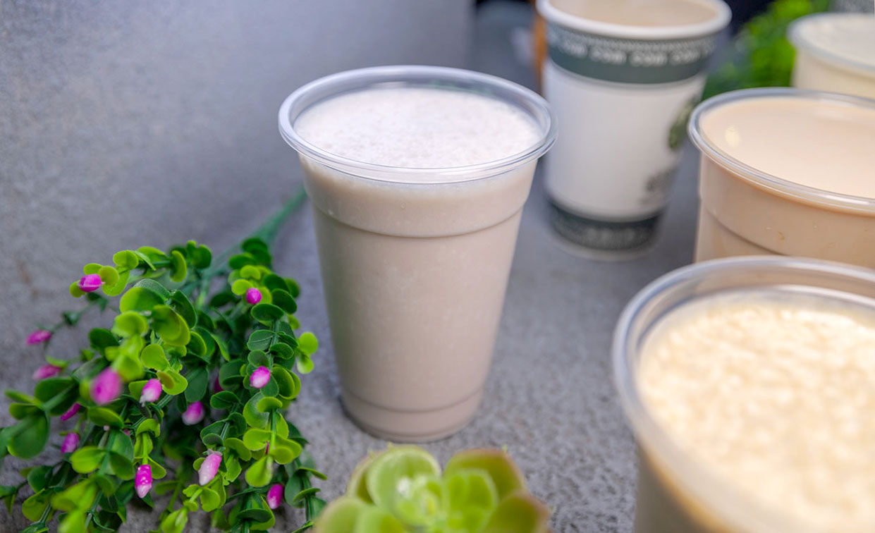 頃刻間綠豆沙牛奶專賣店