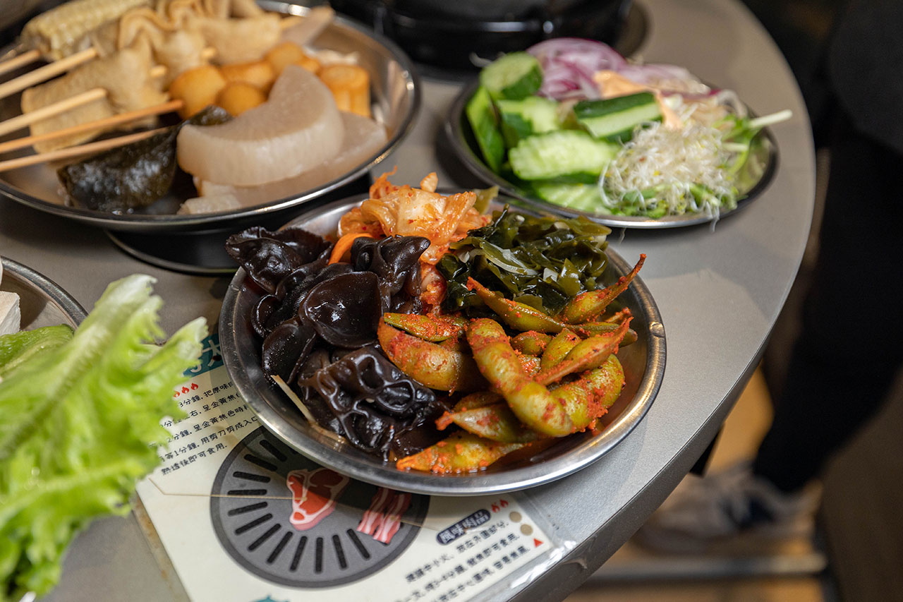 肉夯夯韓式燒肉吃到飽｜台中吃到飽推薦｜台中火車站美食推薦