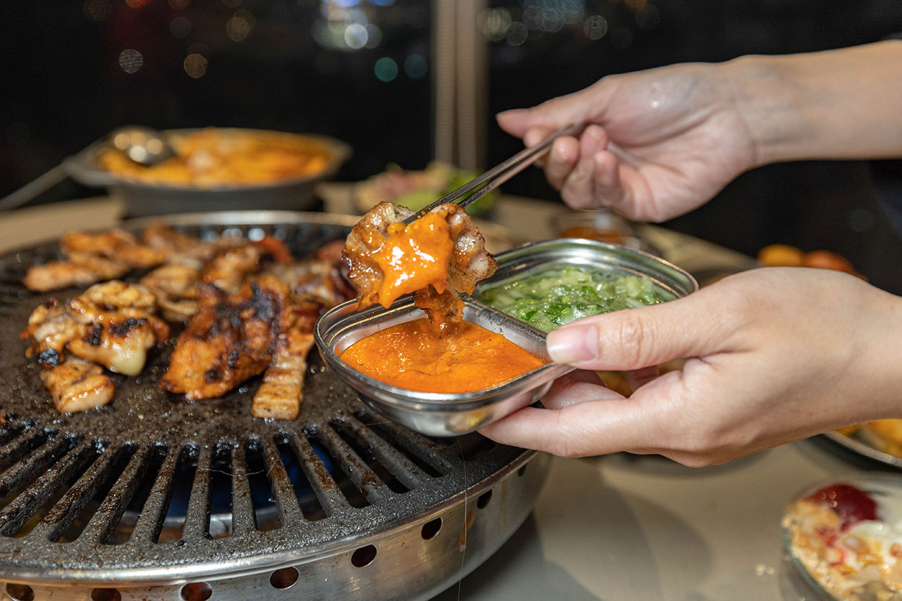 肉夯夯韓式燒肉吃到飽｜台中吃到飽推薦｜台中火車站美食推薦