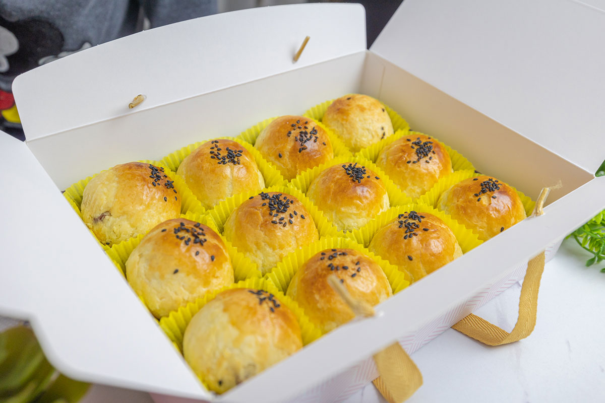2024彰化員林伴手禮推薦-蓁包子蛋黃酥