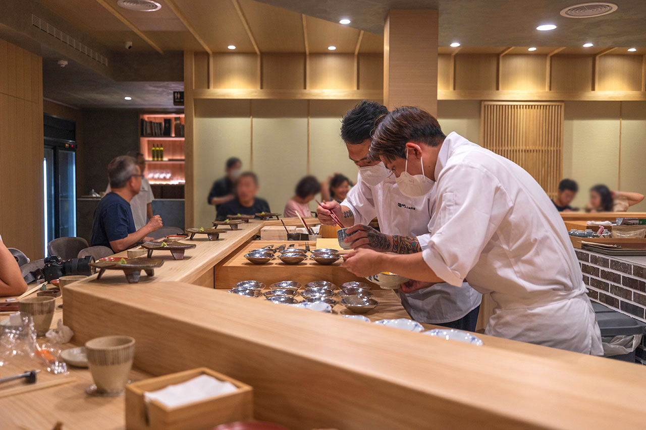 漁三 割烹酒餚小料理｜台中Omakase推薦商業午餐1680起！以熟食為主的台中無菜單料理，一開幕就好評滿滿，2025台中西屯區無菜單料理推薦