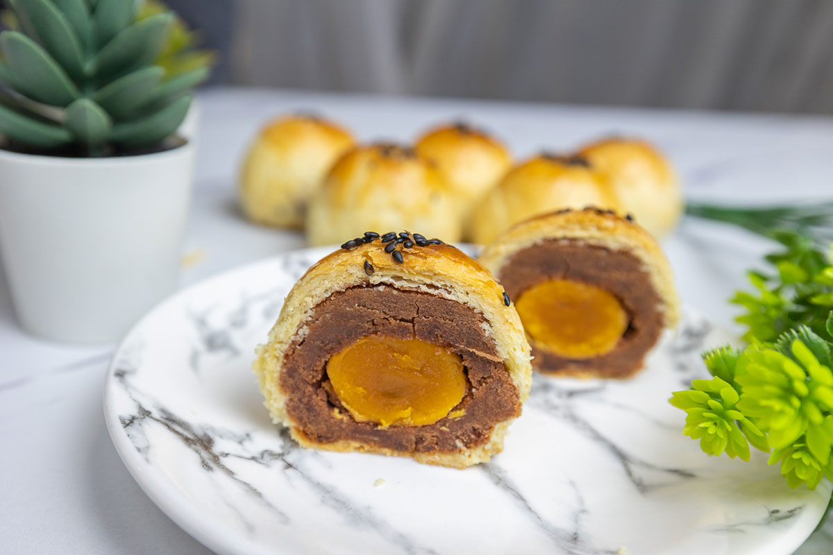 2024彰化員林伴手禮推薦-蓁包子蛋黃酥