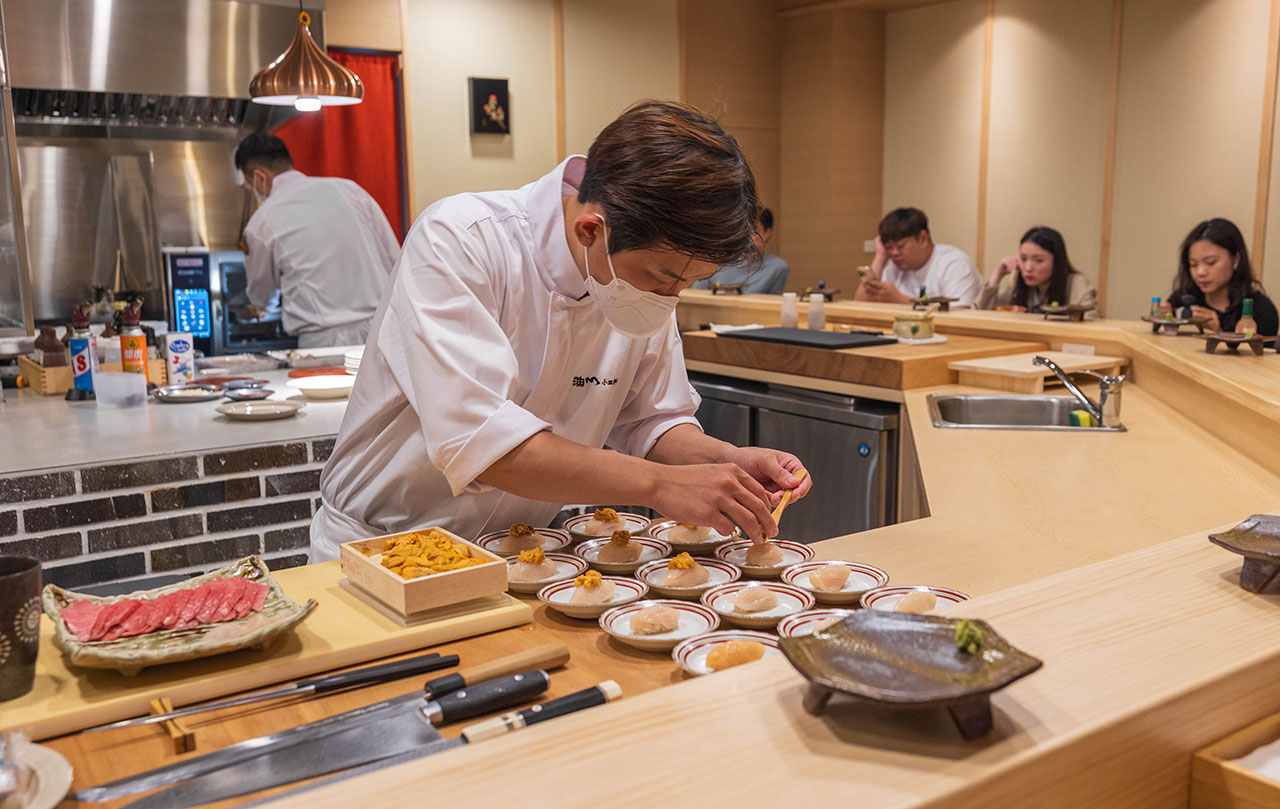 漁三 割烹酒餚小料理｜台中Omakase推薦商業午餐1680起！以熟食為主的台中無菜單料理，一開幕就好評滿滿，2025台中西屯區無菜單料理推薦