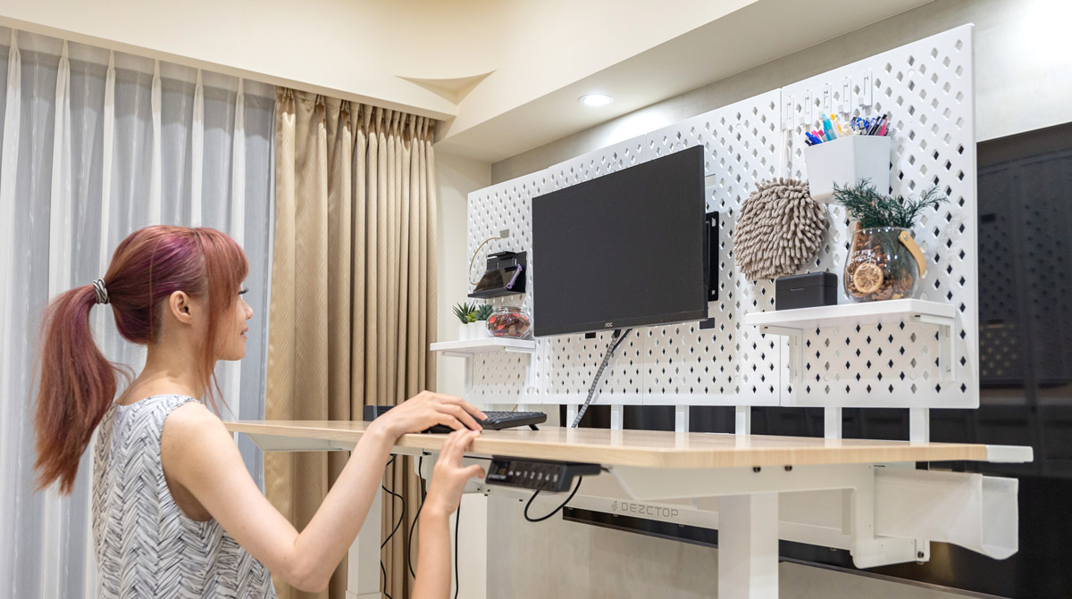 DEZCTOP電腦桌模組化設計升降｜電動桌｜電競桌｜電腦桌