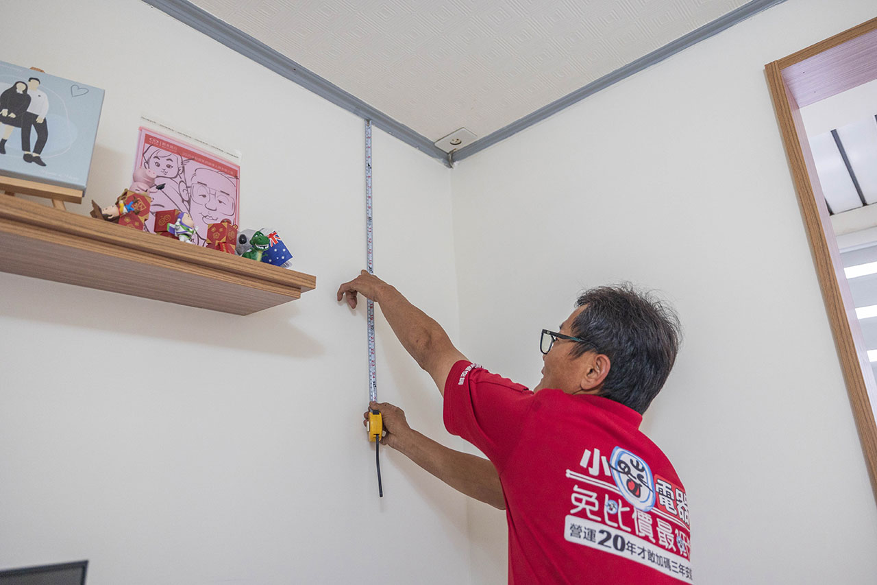 小蔡電器冷氣安裝全紀錄｜防塵保護、走線整齊、裝完還打掃，一條龍服務超貼心台中台北新竹買冷氣推薦＋三年保固加小蔡電器優惠總整理