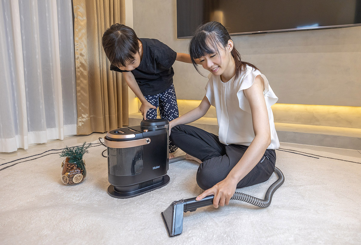 Haier海爾-超速吸織物清潔機F5(金吸徹)
