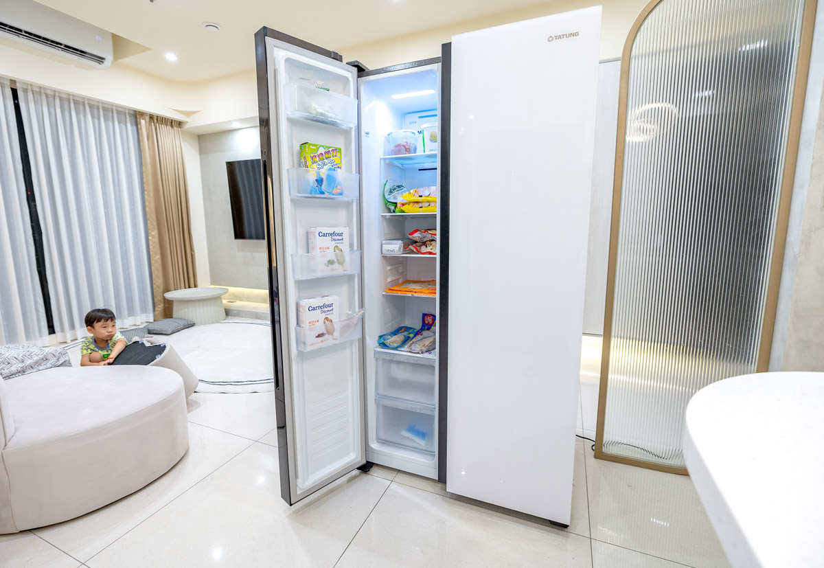 大同玩色超薄對開雙門冰箱｜買冰箱注意事項｜挑選冰箱｜買冰箱