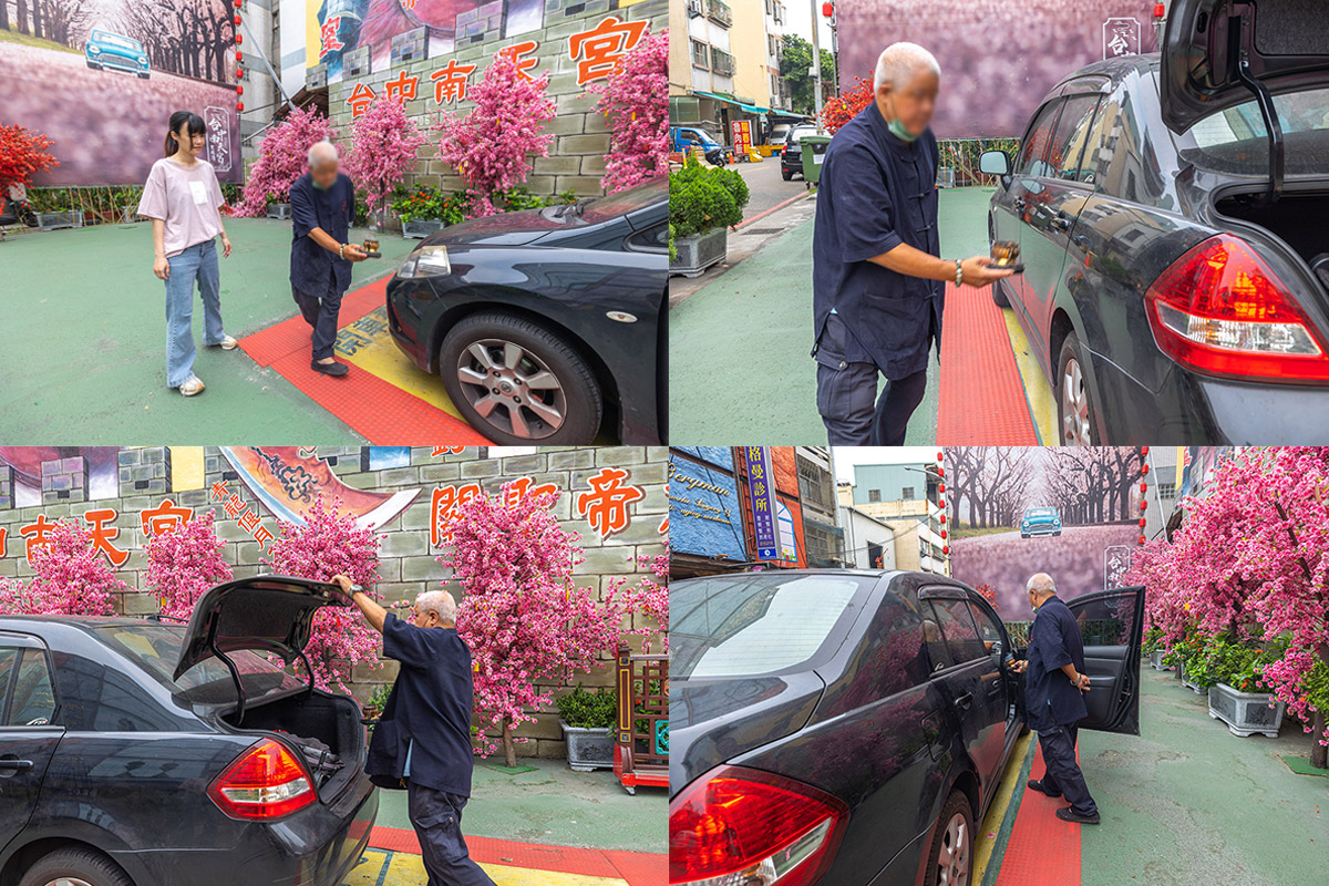台中南天宮-汽車過火｜機車過火8