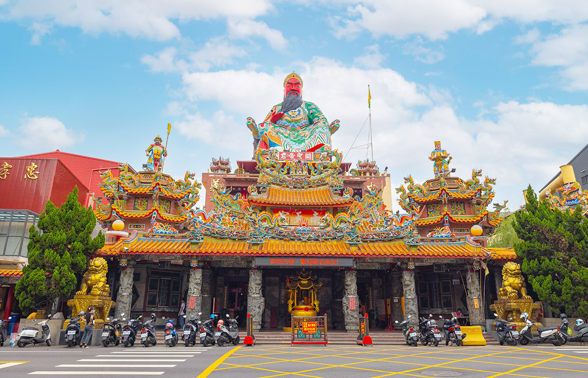 台中南天宮-汽車過火｜機車過火1