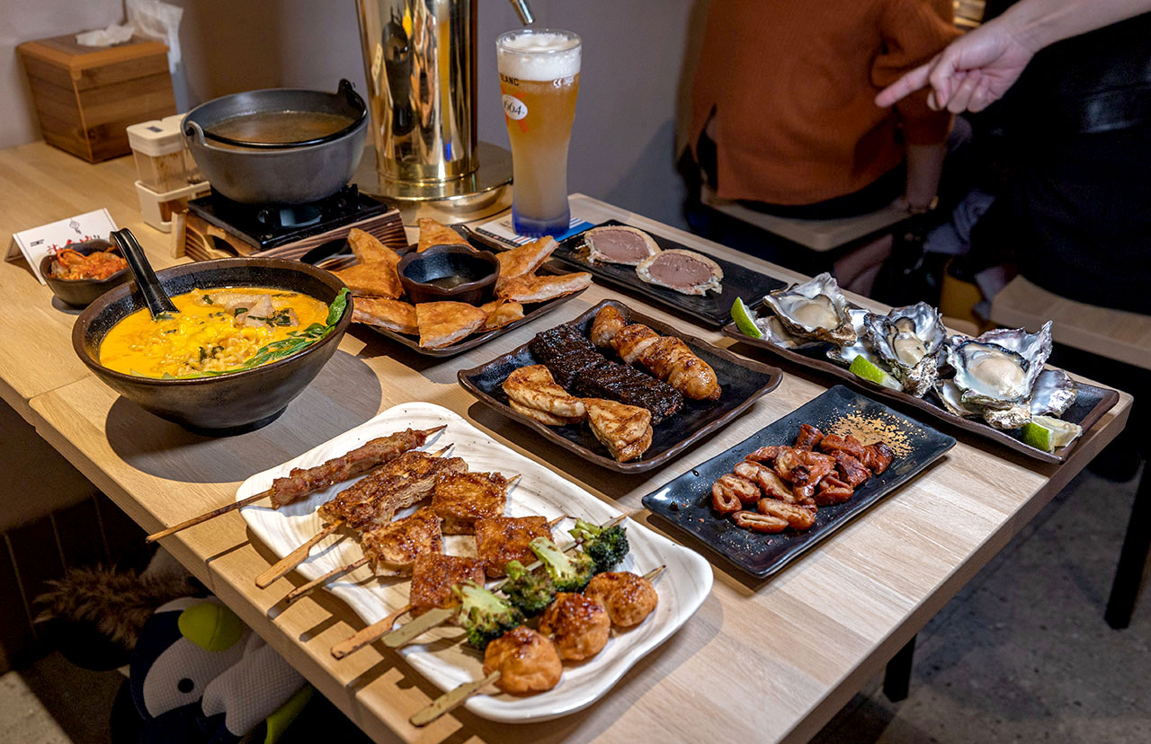 柒息地串燒居酒屋逢甲店｜台中美食｜台中燒烤｜台中逢甲美食推薦