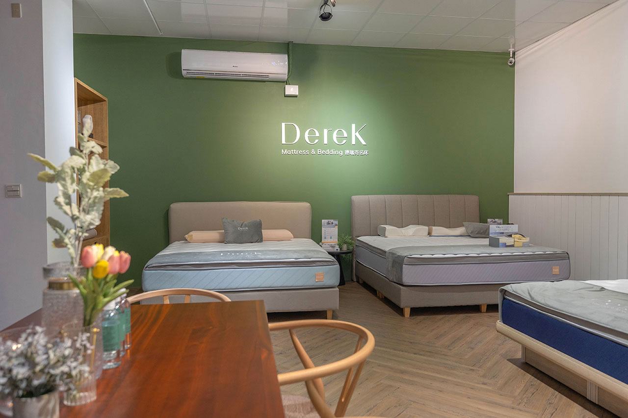 Derek【德瑞克名床】台中西屯門市