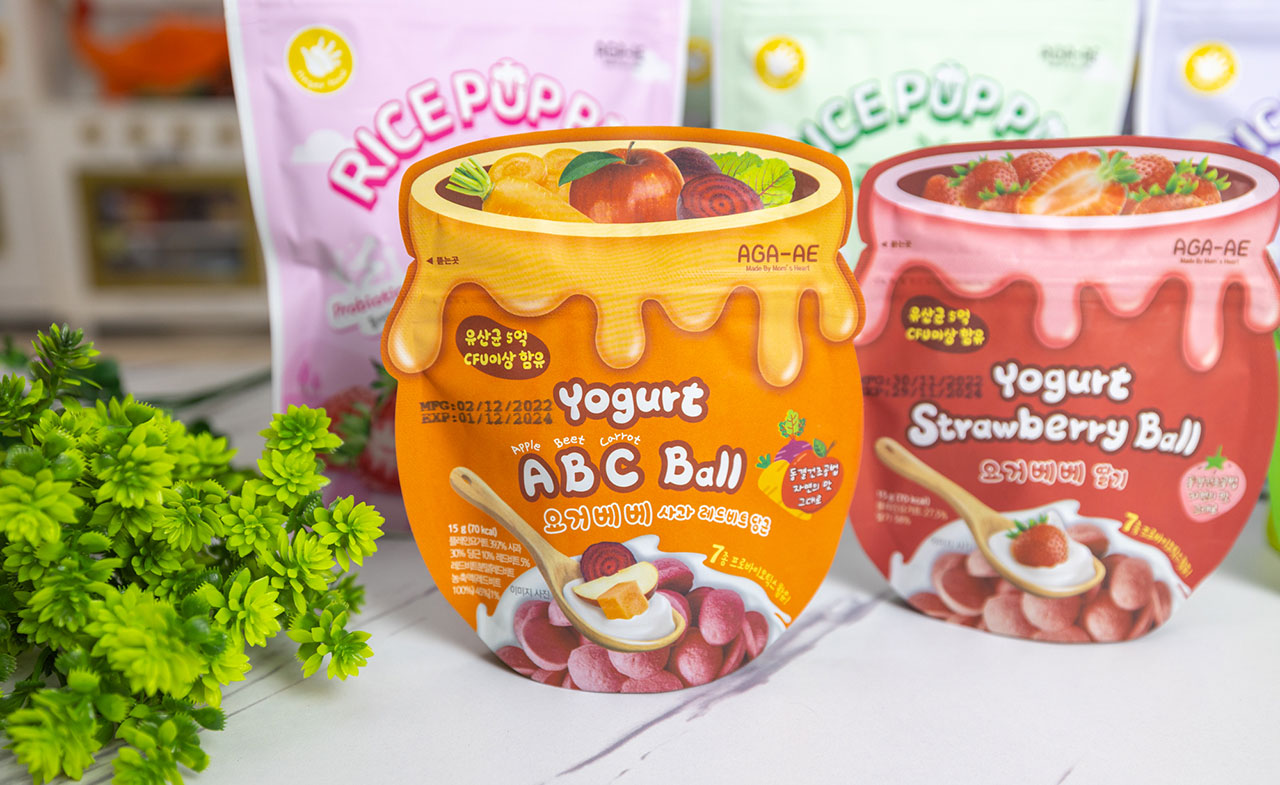 【韓國AGA-AE】水果口味寶寶米餅