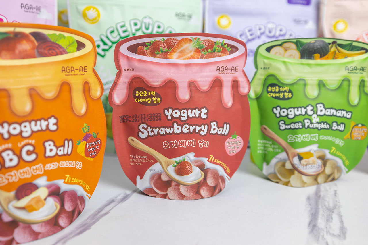 【韓國AGA-AE】水果口味寶寶米餅