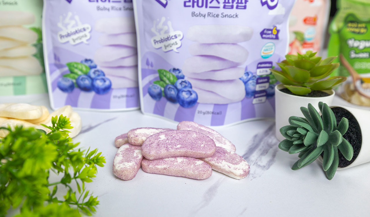 【韓國AGA-AE】水果口味寶寶米餅