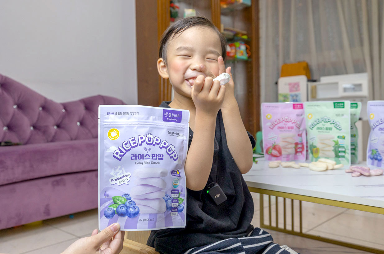 【韓國AGA-AE】水果口味寶寶米餅