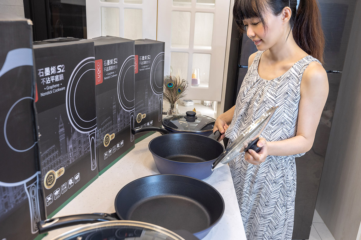 【義大利CUOCO】專利石墨烯S2小帥鍋S2｜不沾鍋推薦