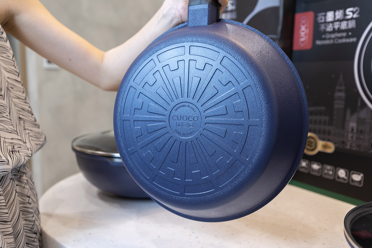 【義大利CUOCO】專利石墨烯S2小帥鍋S2｜不沾鍋推薦