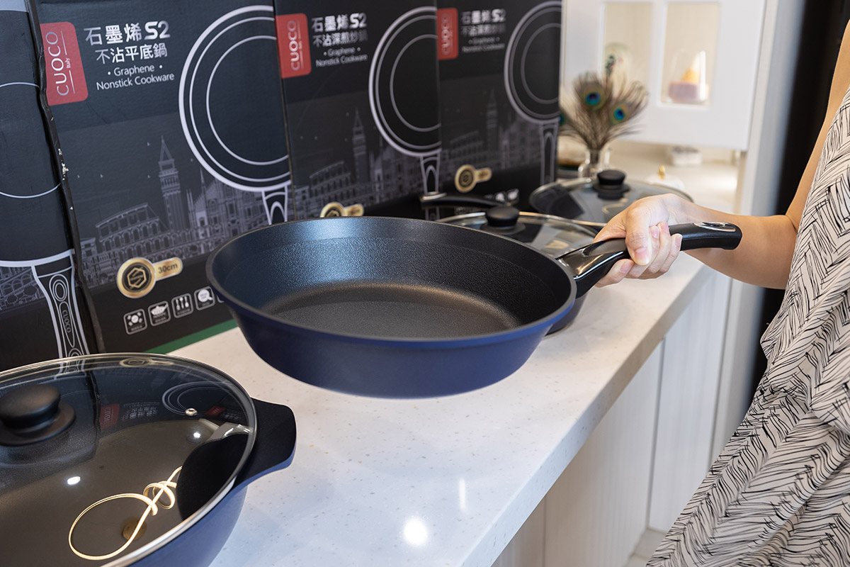 【義大利CUOCO】專利石墨烯S2小帥鍋S2｜不沾鍋推薦