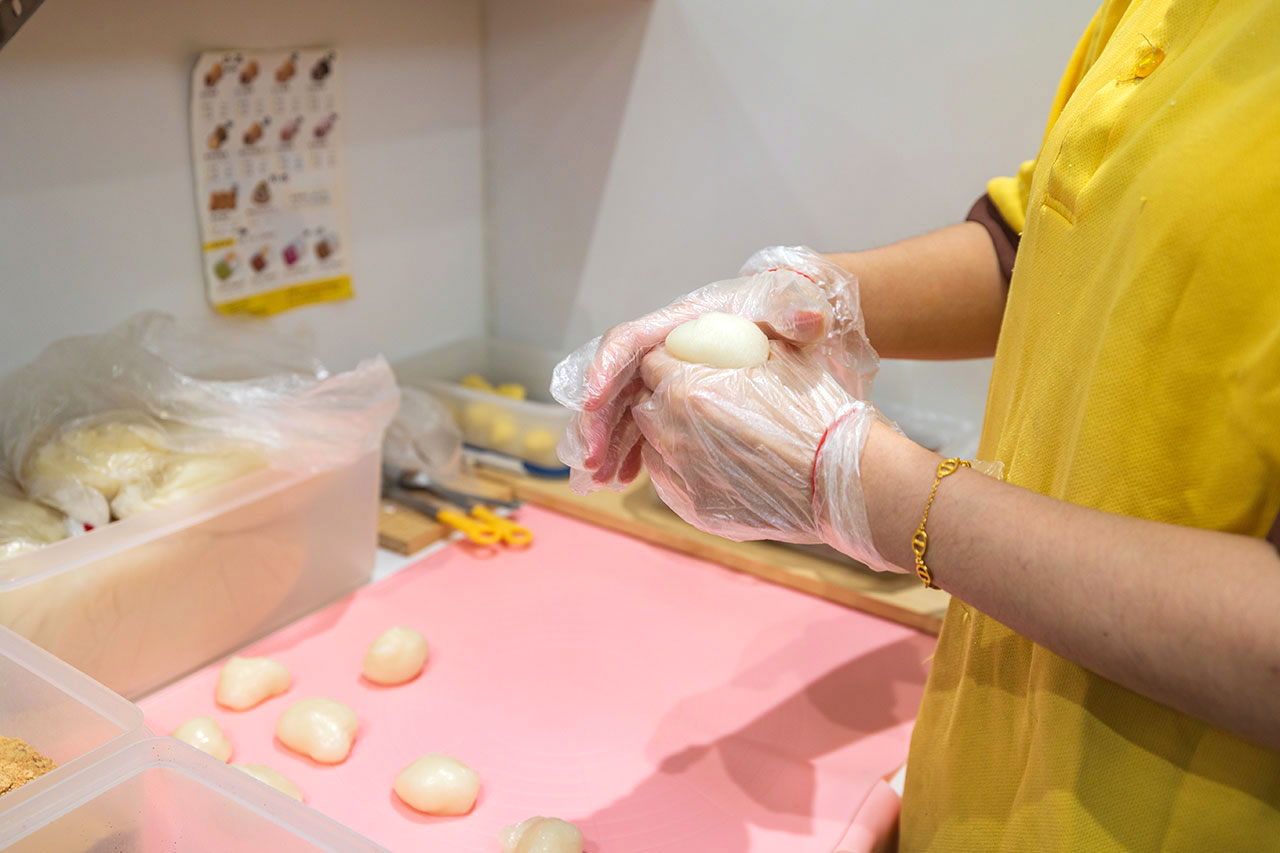 芳塢碼頭麻糬專賣店