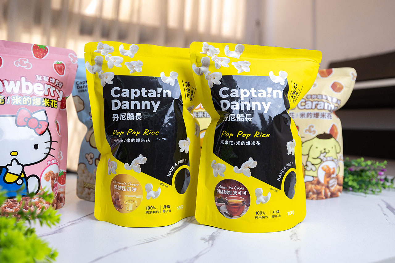 丹尼船長米米花CaptainDanny-三麗鷗聯名款歡樂分享8入組