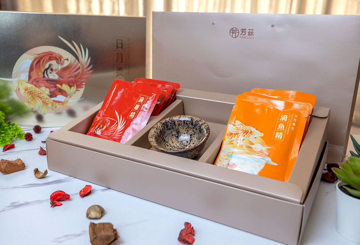 芳茲生技日月養生雞魚饗宴禮盒