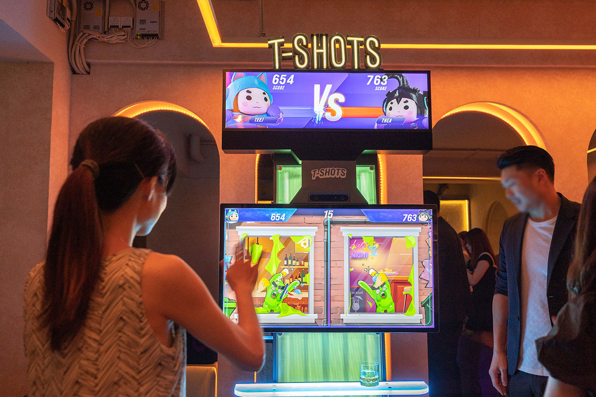 龍九Kowloon-AI酒吧T-SHOTS遊戲機-水煙-調酒-bar-Dj-KTV-大安區酒吧