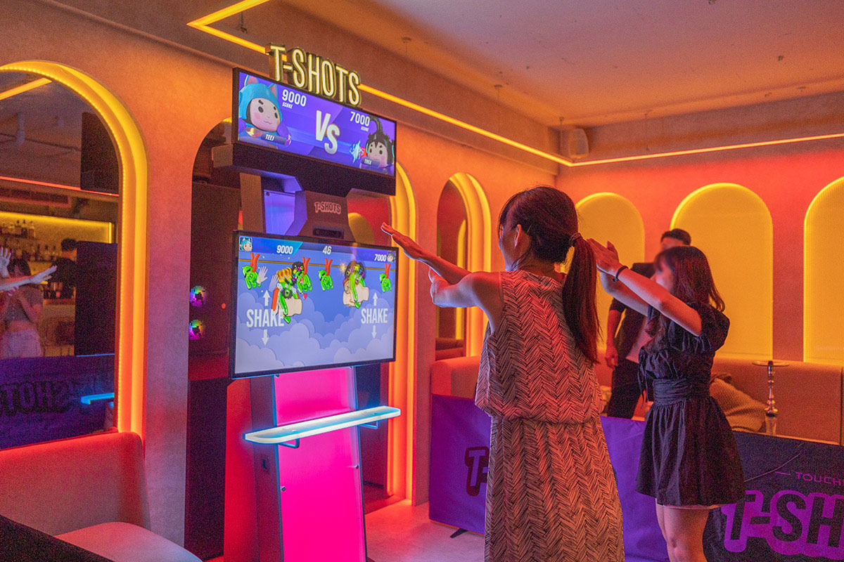 龍九Kowloon-AI酒吧T-SHOTS遊戲機-水煙-調酒-bar-Dj-KTV-大安區酒吧