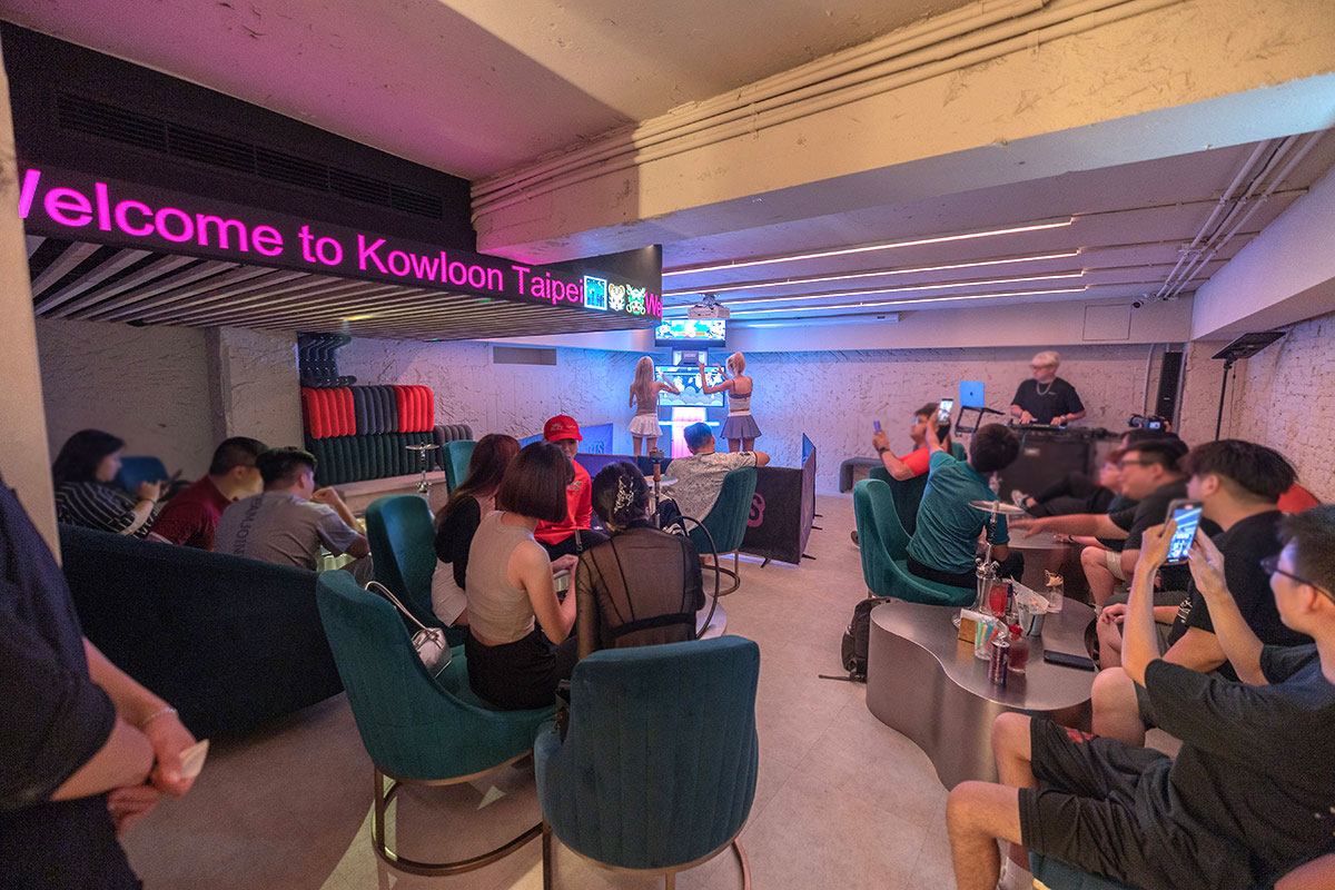 龍九Kowloon-AI酒吧T-SHOTS遊戲機-水煙-調酒-bar-Dj-KTV-大安區酒吧