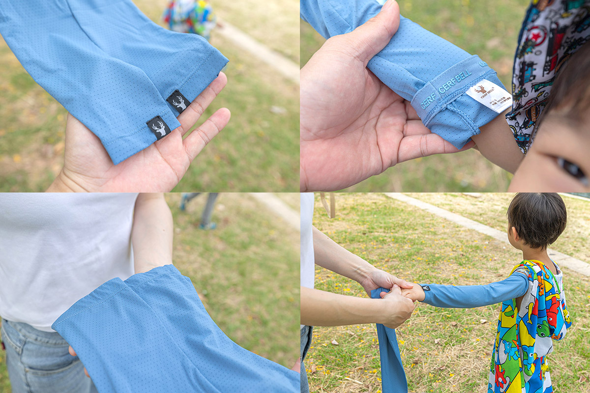 CerfBell【冰適系列】涼感全防曬連帽外套、防曬袖套、涼感衣、涼感帽