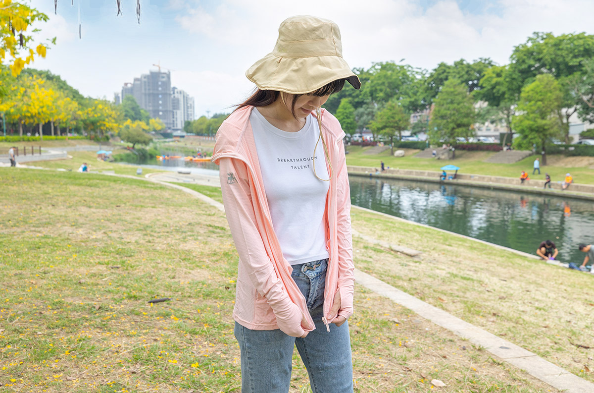 CerfBell【冰適系列】涼感全防曬連帽外套、防曬袖套、涼感衣、涼感帽