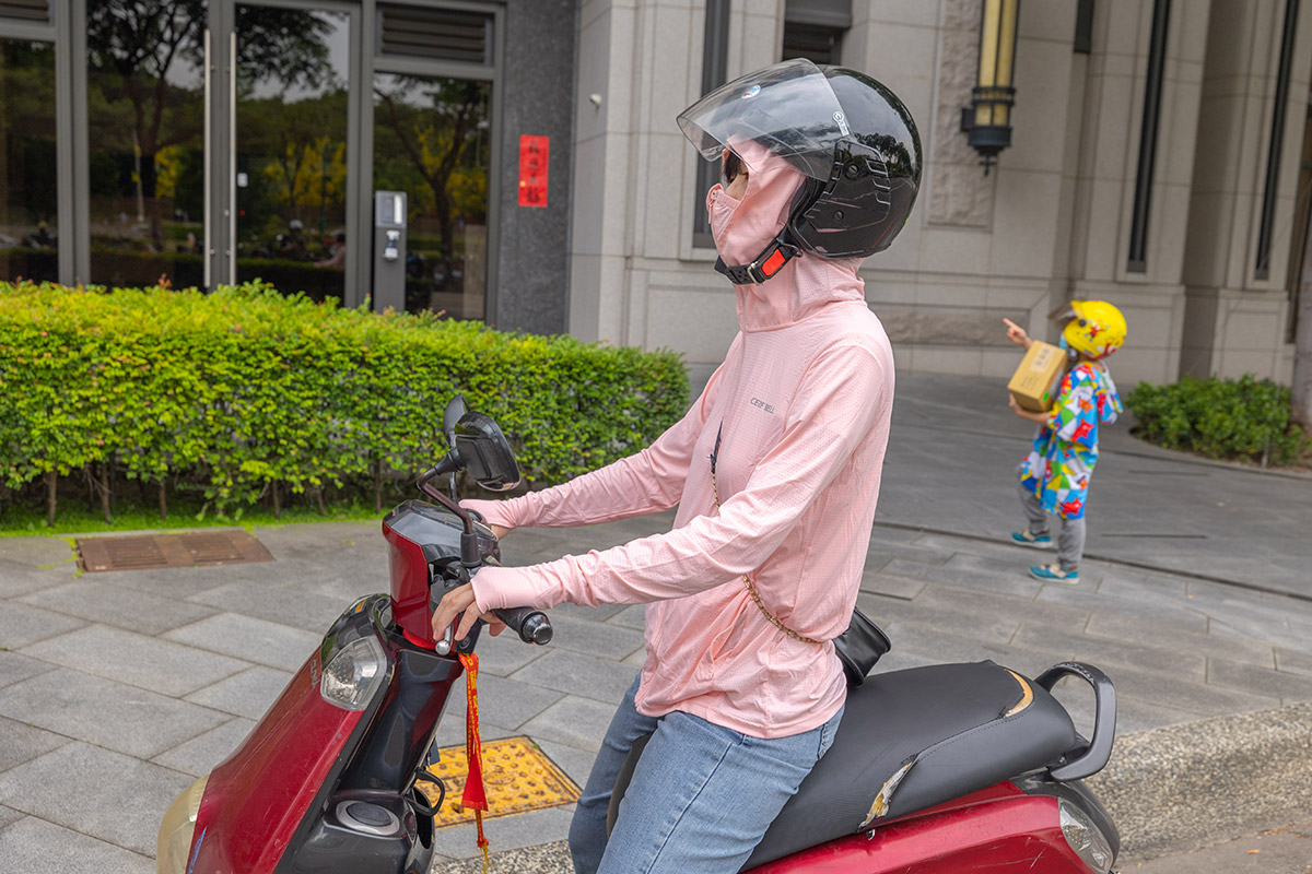 CerfBell【冰適系列】涼感全防曬連帽外套、防曬袖套、涼感衣、涼感帽