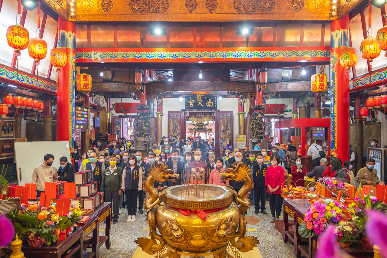 台中南天宮｜汽車過火-求台中南天宮金錢龜