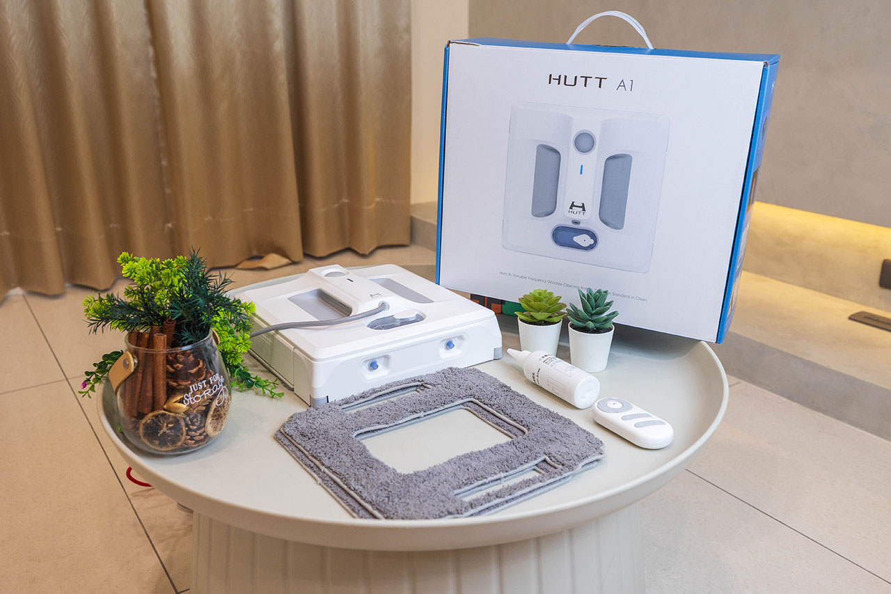 HUTT AI變頻擦窗機器人｜自動擦窗機｜科技3C推薦｜團購優惠