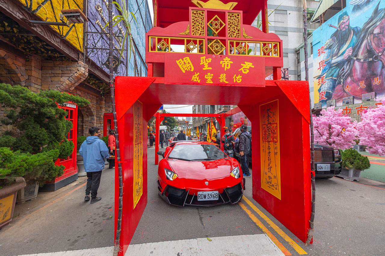 台中南天宮｜汽車過火-求台中南天宮金錢龜