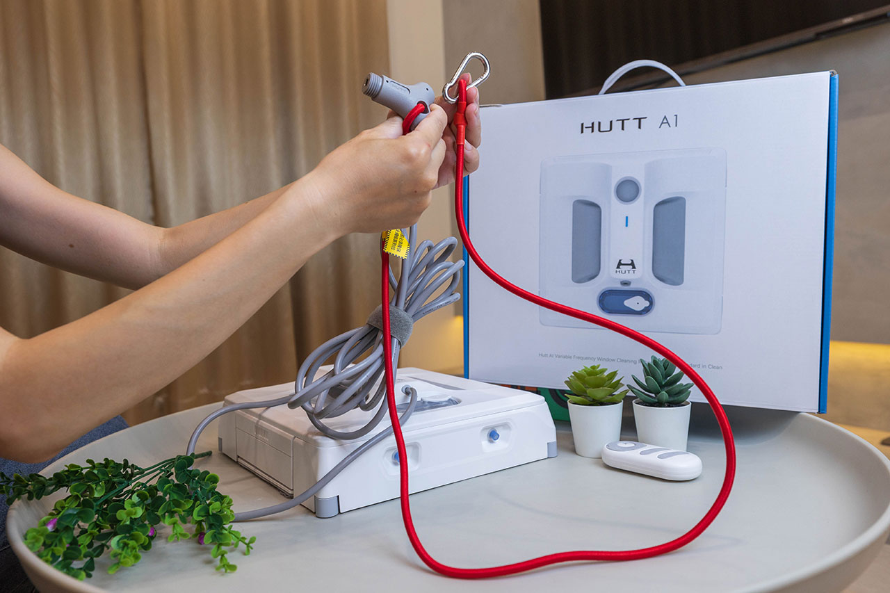 HUTT AI變頻擦窗機器人｜自動擦窗機｜科技3C推薦｜團購優惠