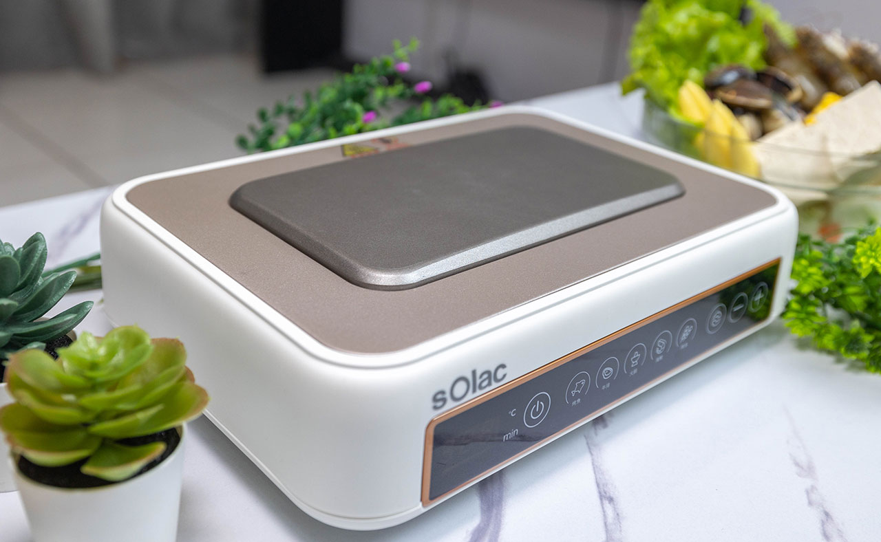 solac多功能陶瓷電烤盤smg-020w