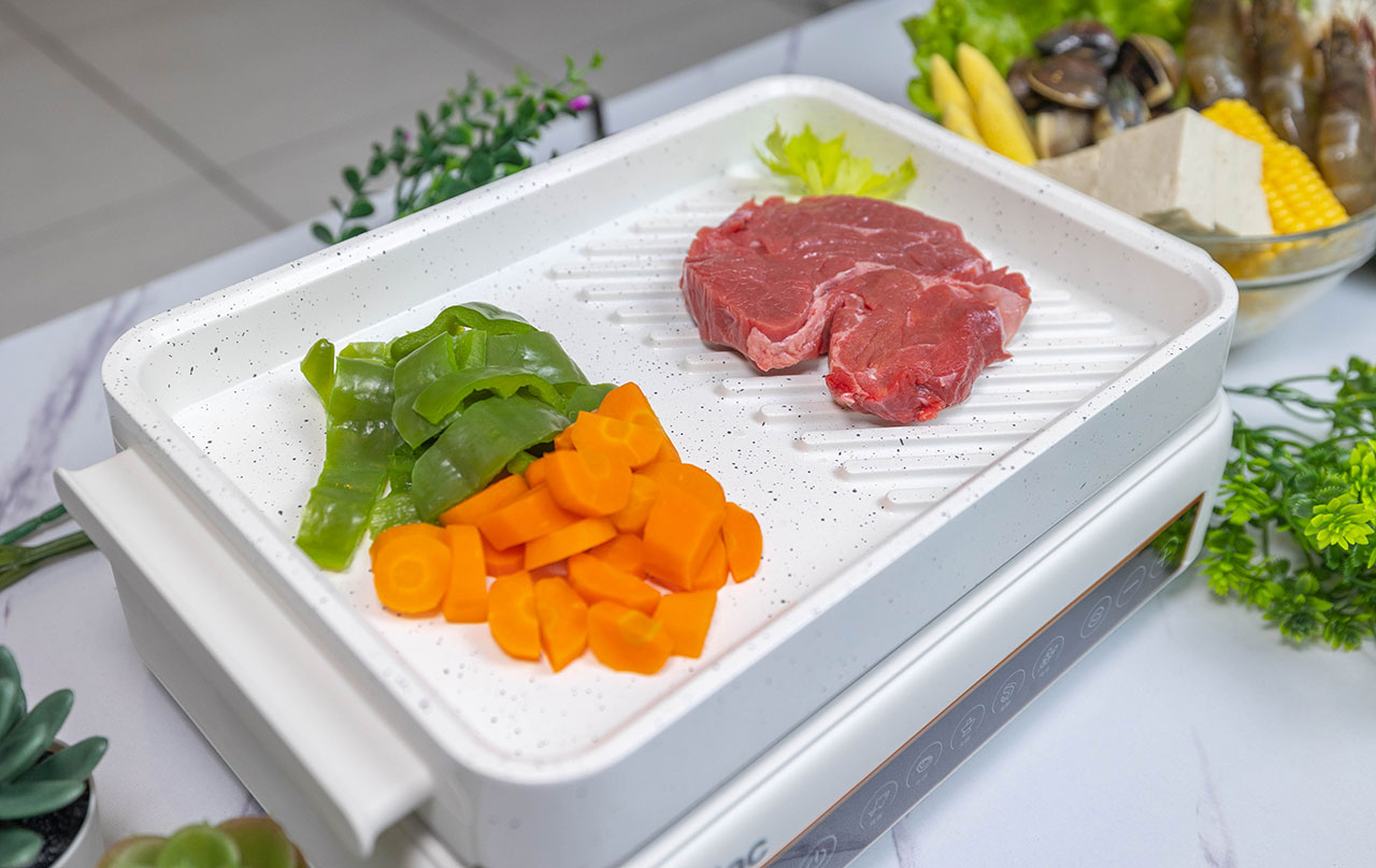 solac多功能陶瓷電烤盤smg-020w