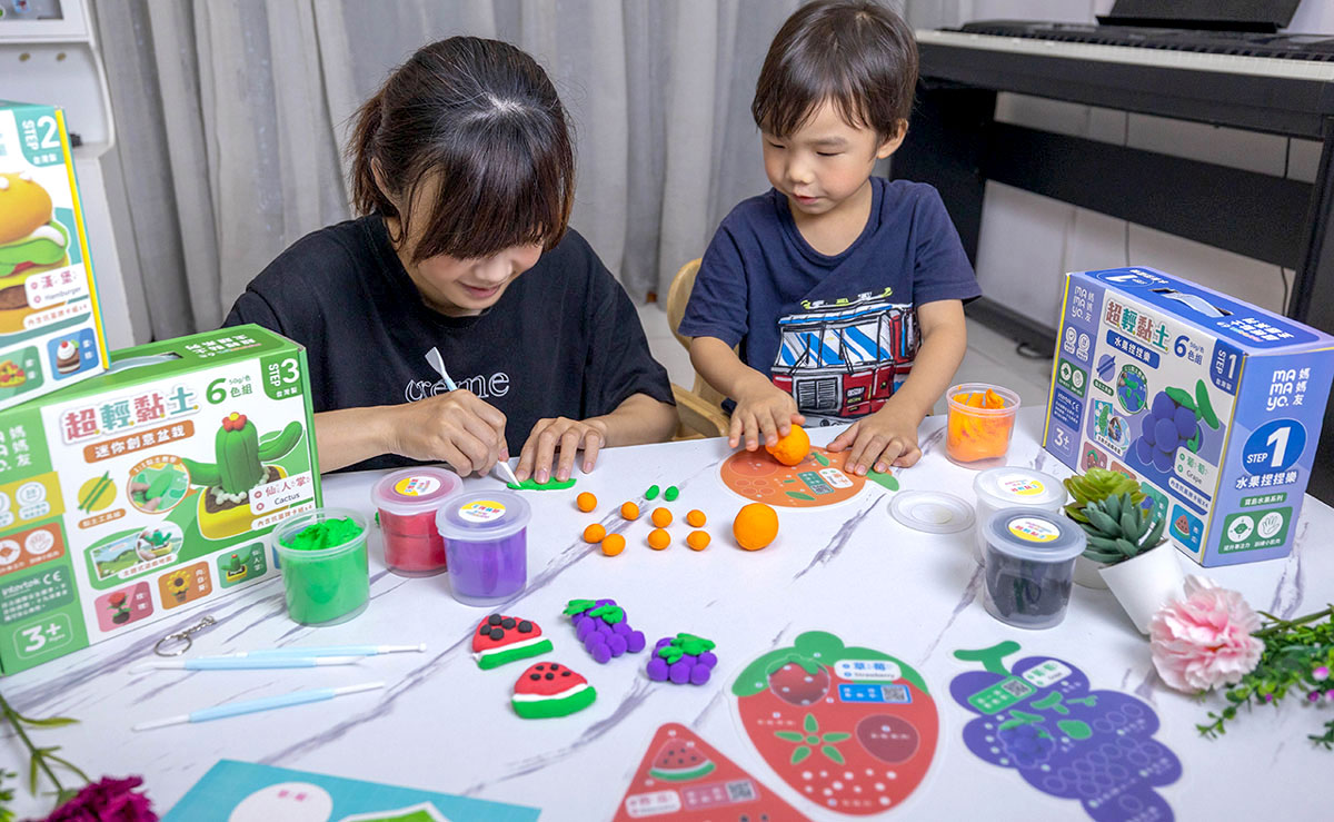 Mamayo媽媽友輕黏土-兒童黏土推薦