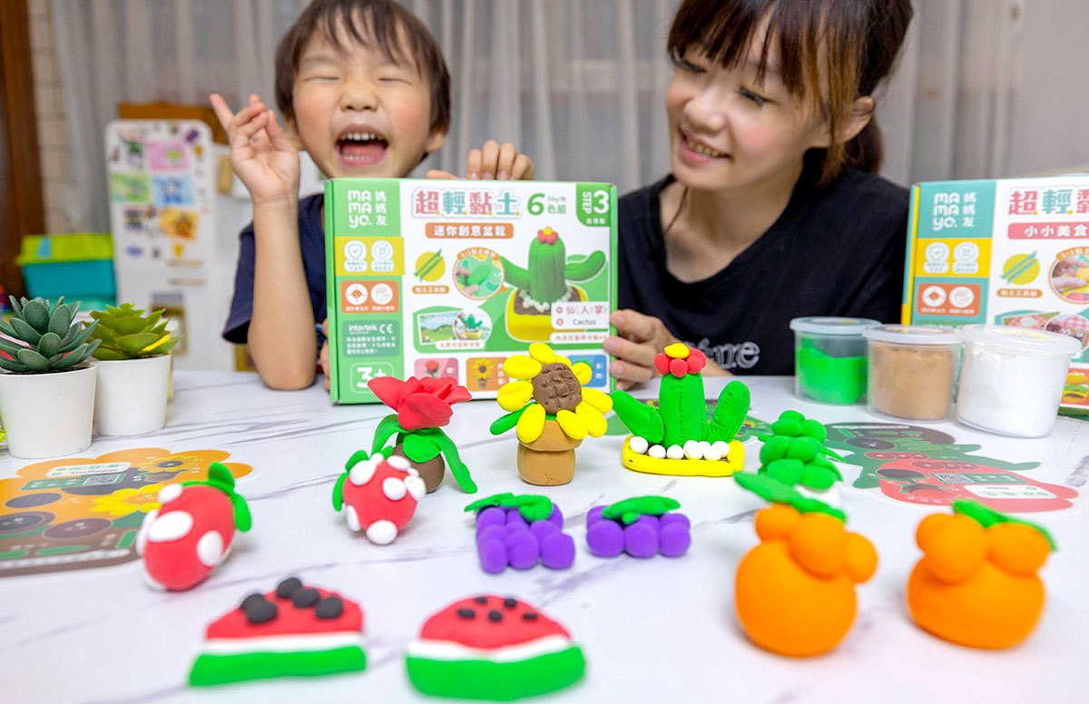 Mamayo媽媽友輕黏土-兒童黏土推薦
