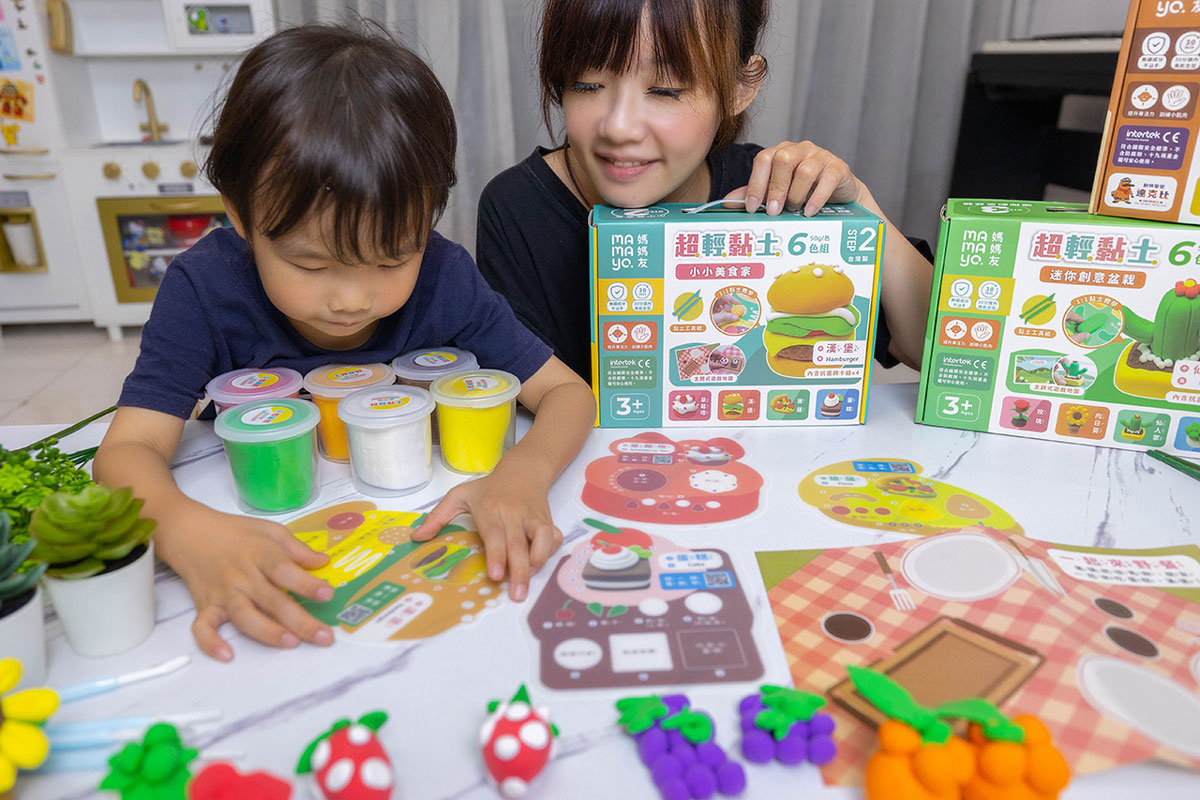 Mamayo媽媽友輕黏土-兒童黏土推薦