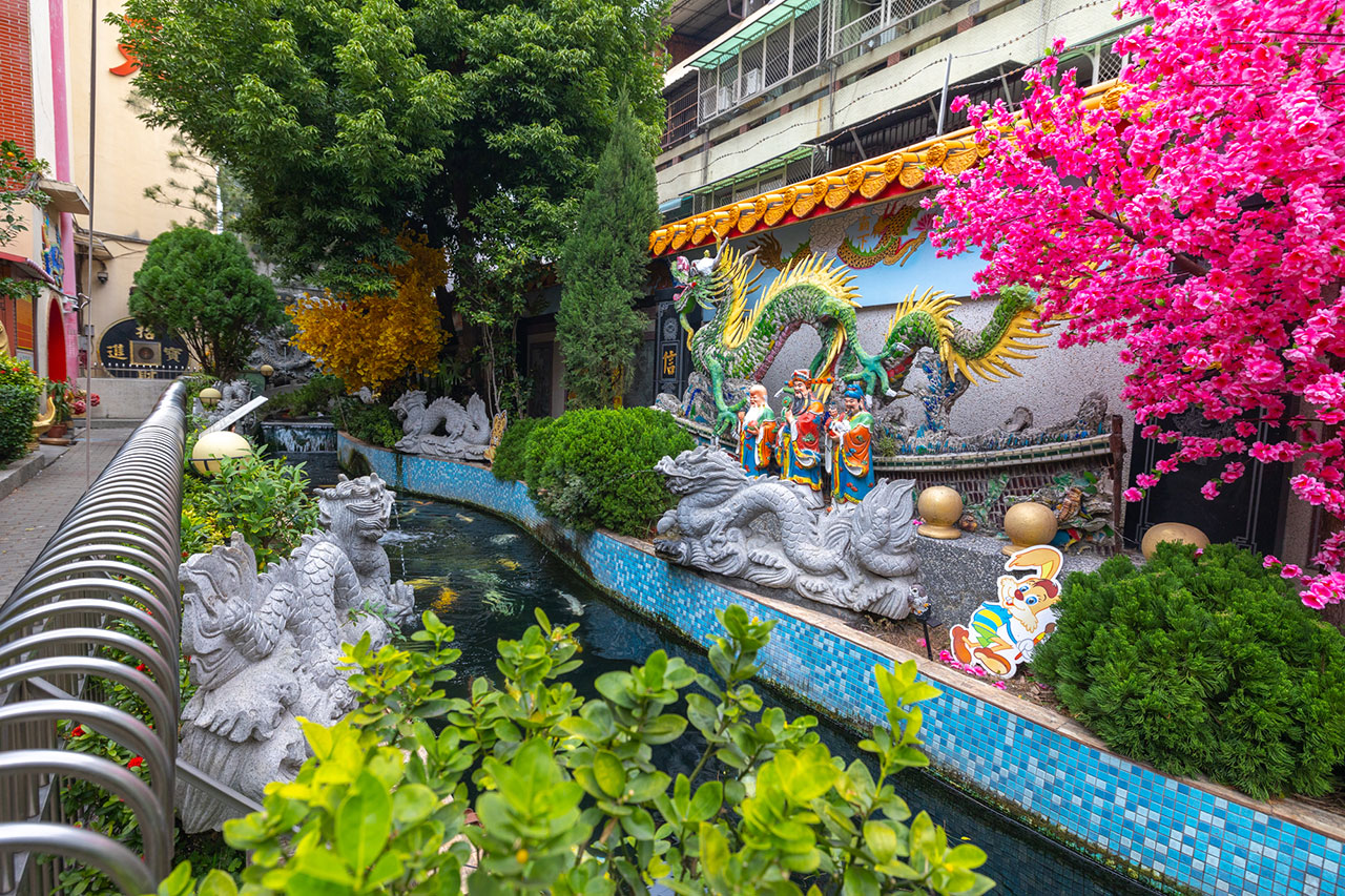 台中南天宮｜汽車過火-求台中南天宮金錢龜